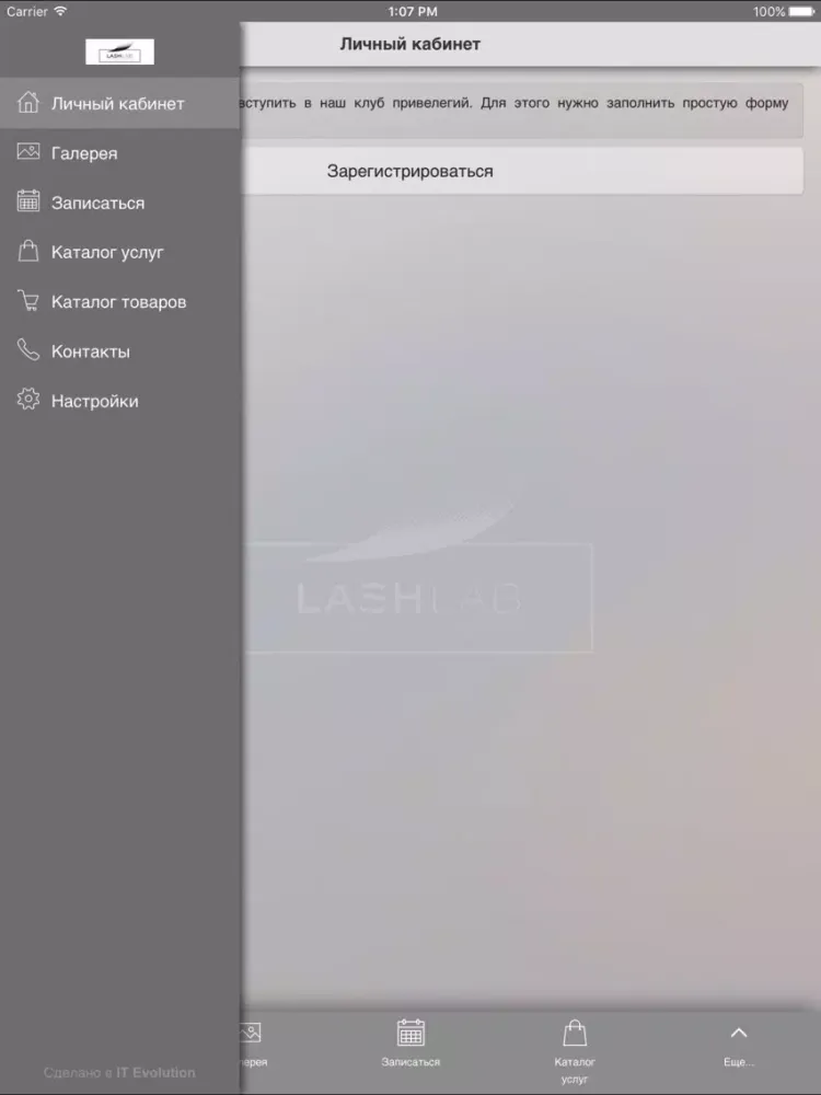 LASHLAB iPad  স্ক্রিনশট
