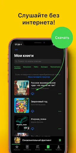 Слушать аудиокниги! 스크린샷
