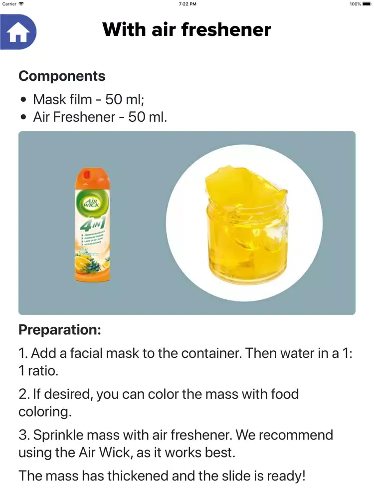 Ảnh chụp màn hình của How to make a slime iPad 