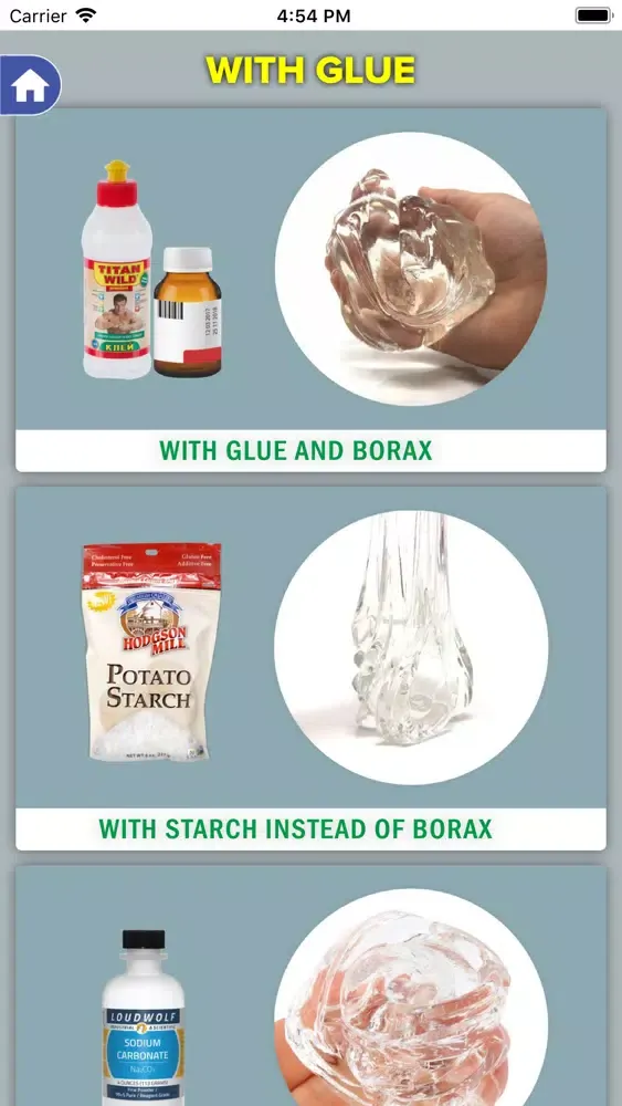 Ảnh chụp màn hình của How to make a slime