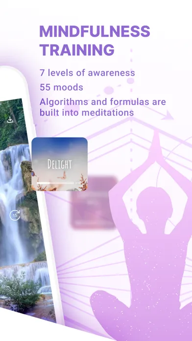 Zrzuty ekranu Flow Mindfulness game Lila