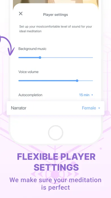Zrzuty ekranu Flow Mindfulness game Lila