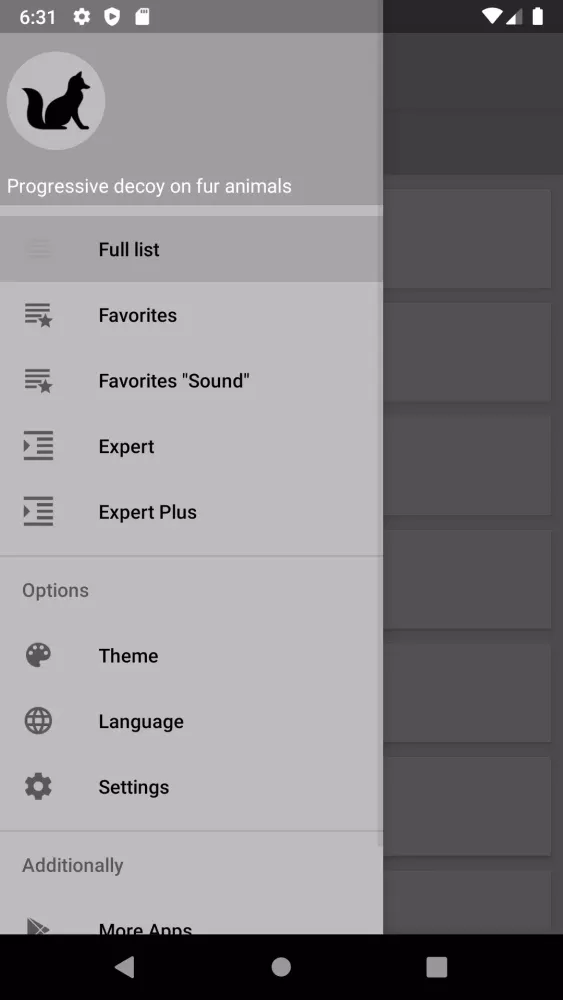 Decoy on fur animals Screenshots