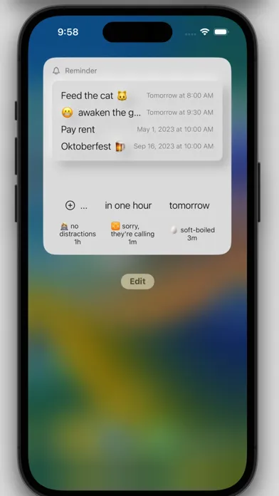 Capturas de pantalla de Reminder, simple & useful