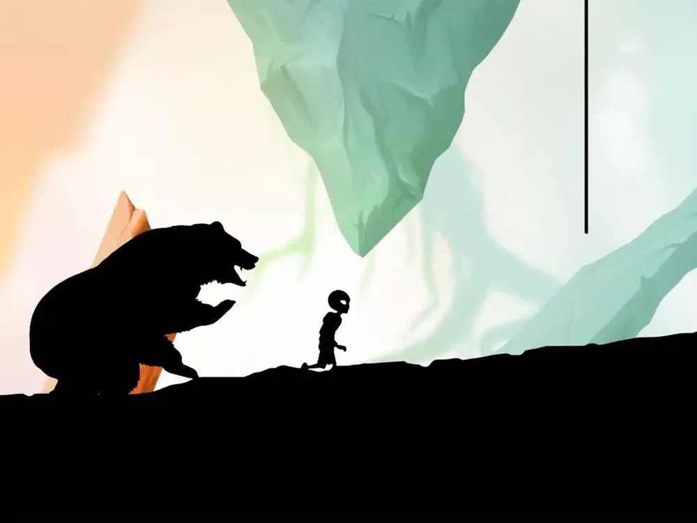 Tangkapan layar EZRA: The Stranger iPad 