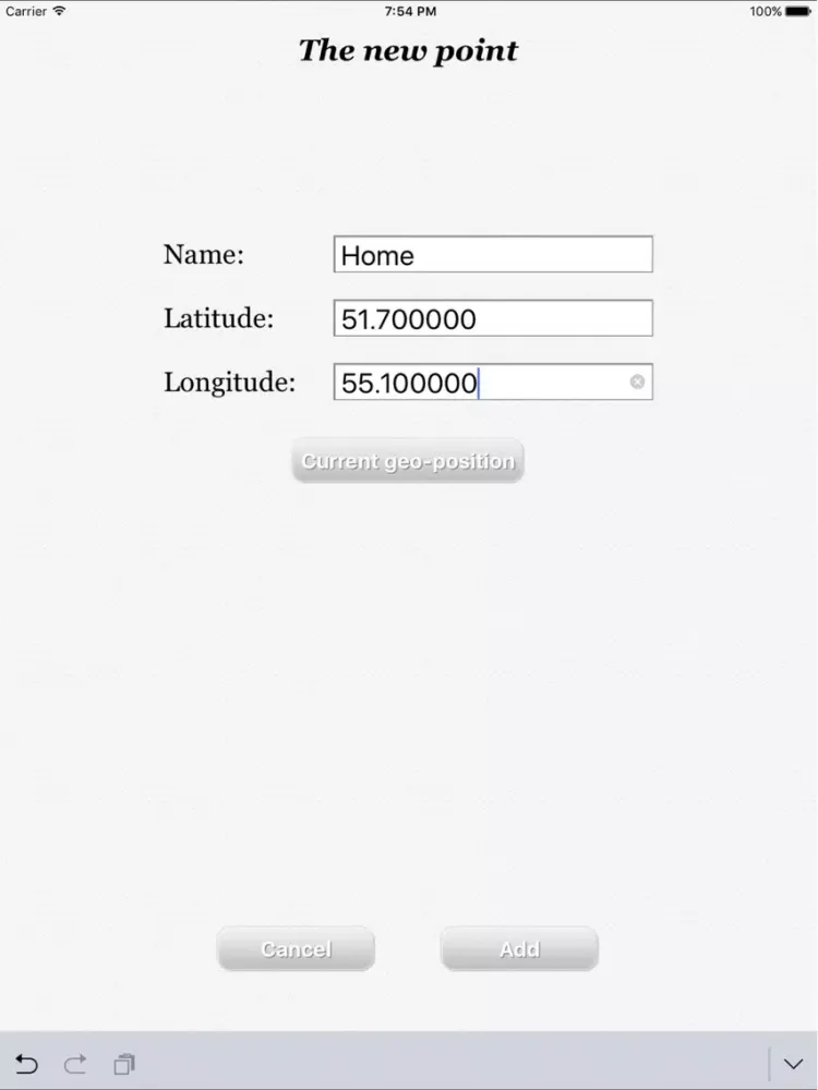 Screenshot di Azimuth & Distance iPad 
