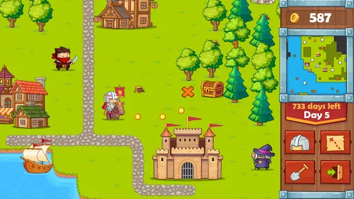Ảnh chụp màn hình của Heroes 2 : The Undead King