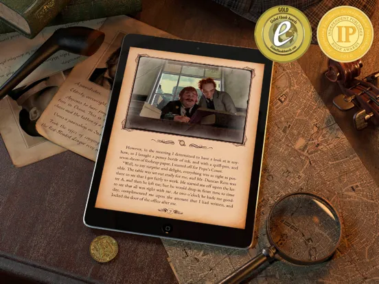Screenshot di SHERLOCK MOVIEBOOK iPad 