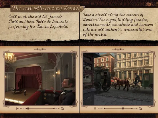 Screenshot di SHERLOCK MOVIEBOOK iPad 