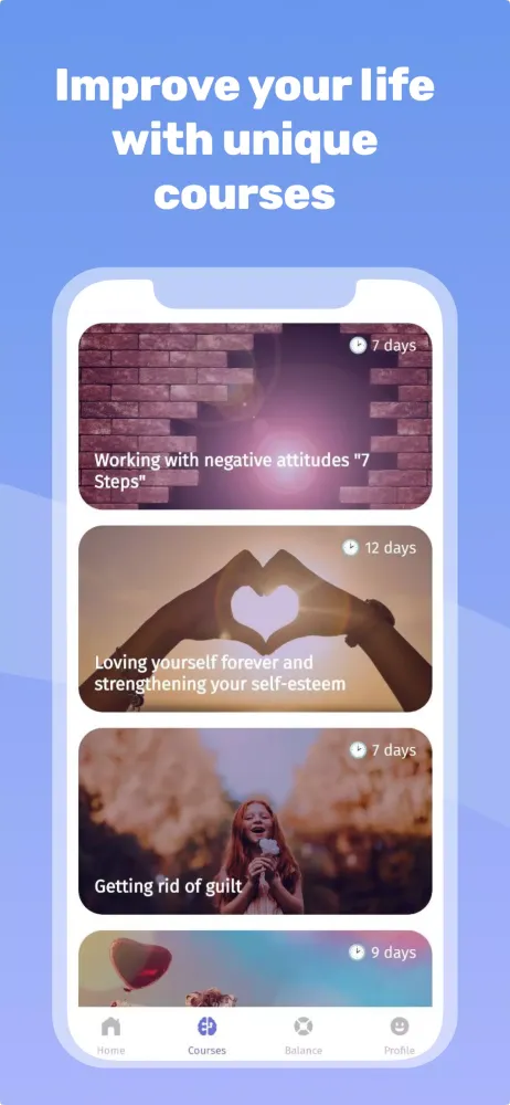 Скриншоты Emotions Diary and Mindfulness