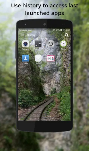 Capturas de pantalla de Emerald Launcher - Light & Fas