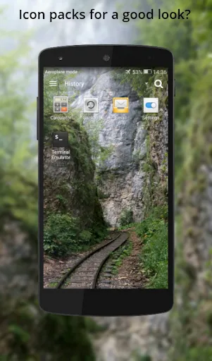 Capturas de pantalla de Emerald Launcher - Light & Fas