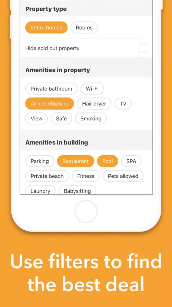Screenshot di Сheap holiday homes:Apartments
