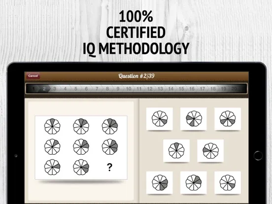 IQ Test: Brain Cognitive Games iPad  Ekran Görüntüleri