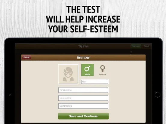 IQ Test: Brain Cognitive Games iPad  Ekran Görüntüleri
