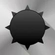 Minesweeper. Black Minesweeper. Black