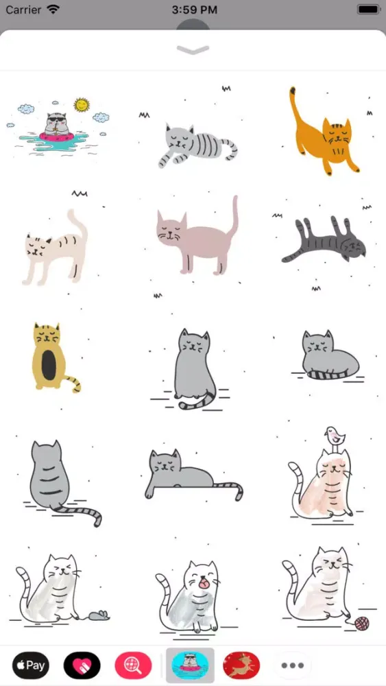 Cats Stickers. স্ক্রিনশট