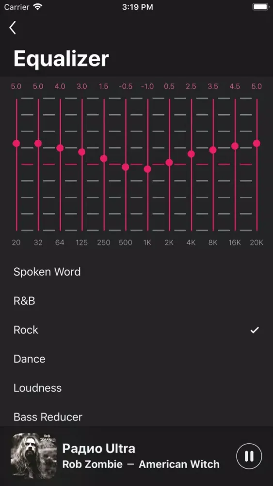 Tangkapan skrin Radio - FM/AM Internet Radio