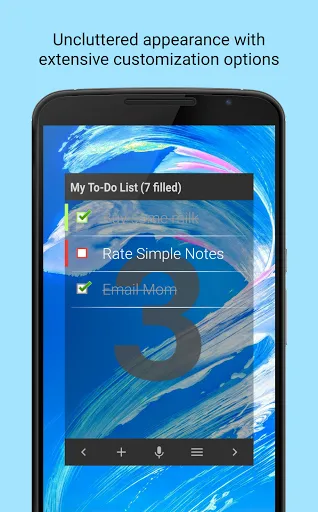 تصاویر Simple Notes Widget