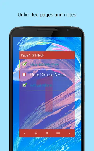 تصاویر Simple Notes Widget