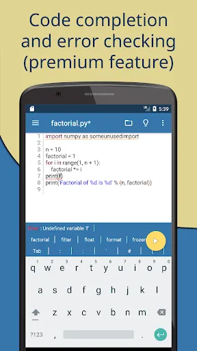 Pydroid 3 - IDE for Python 3应用截图