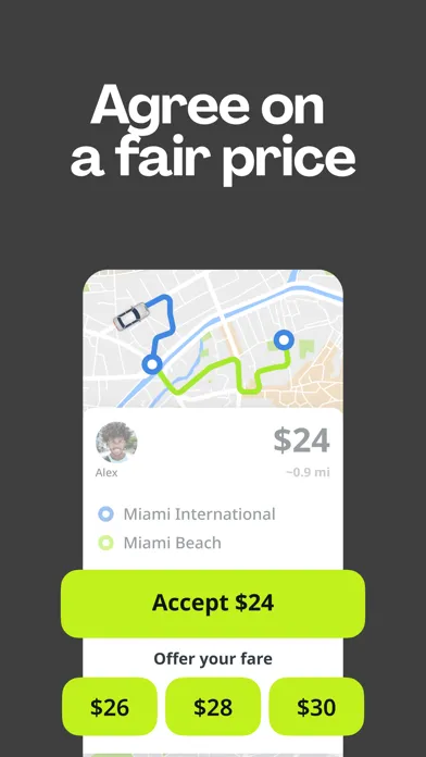 inDrive. Save on city rides Ekran Görüntüleri