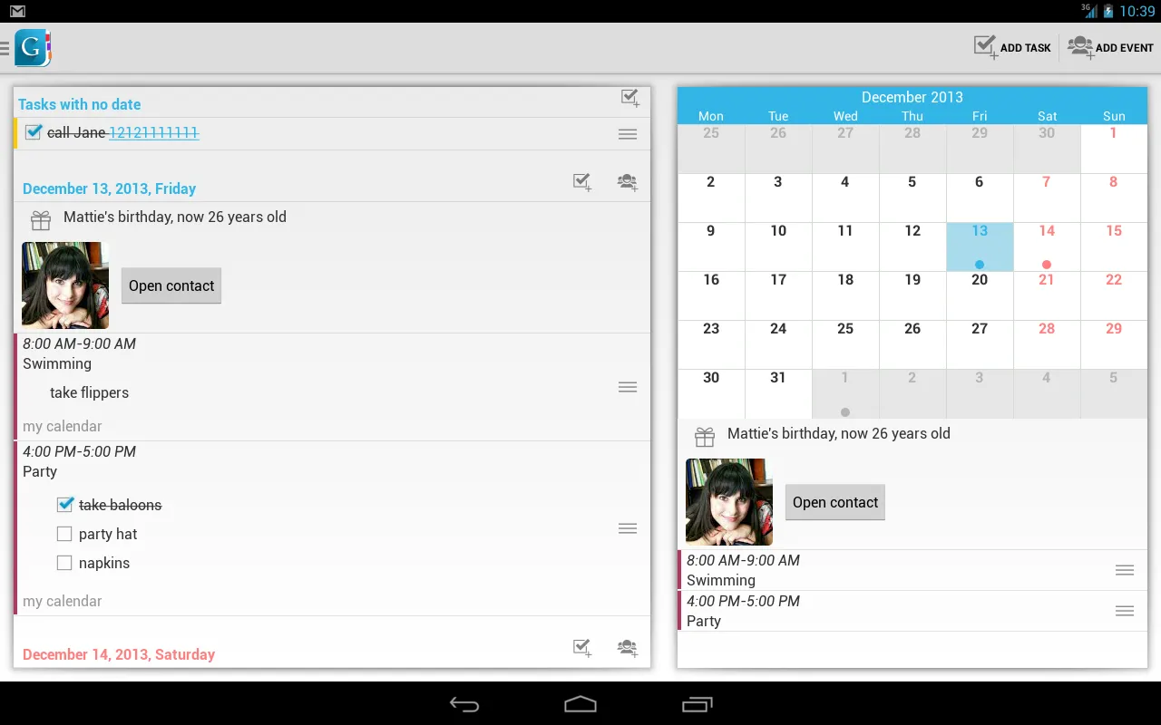Day by Day PRO Screenshots