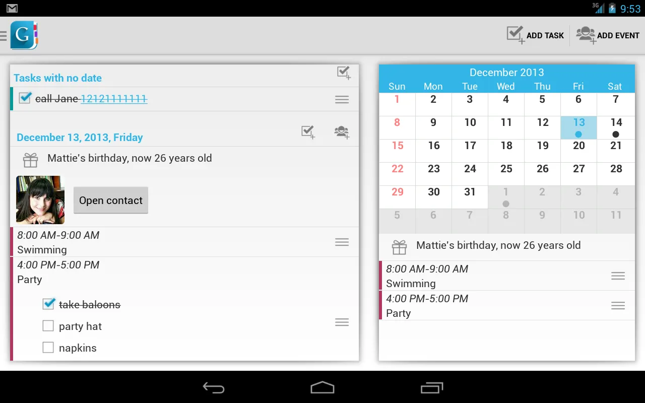 Day by Day PRO Screenshots