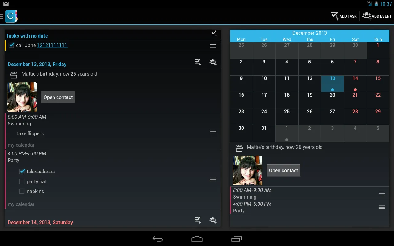 Day by Day PRO Screenshots