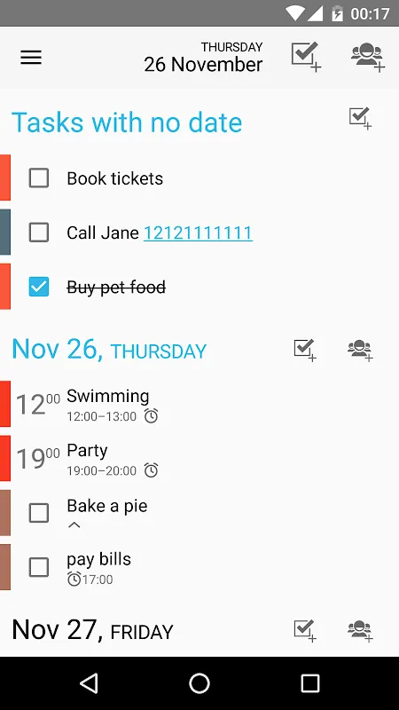 Day by Day PRO Screenshots