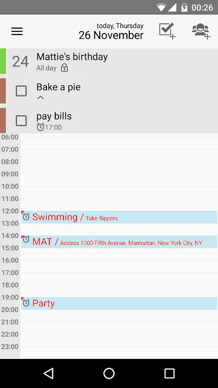 Day by Day PRO Screenshots