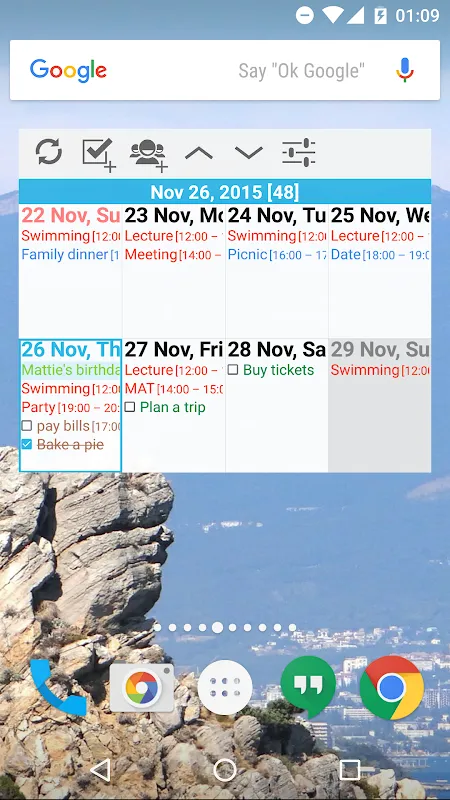 Day by Day PRO Screenshots