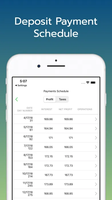 Savings Calculator & Tracker 스크린샷