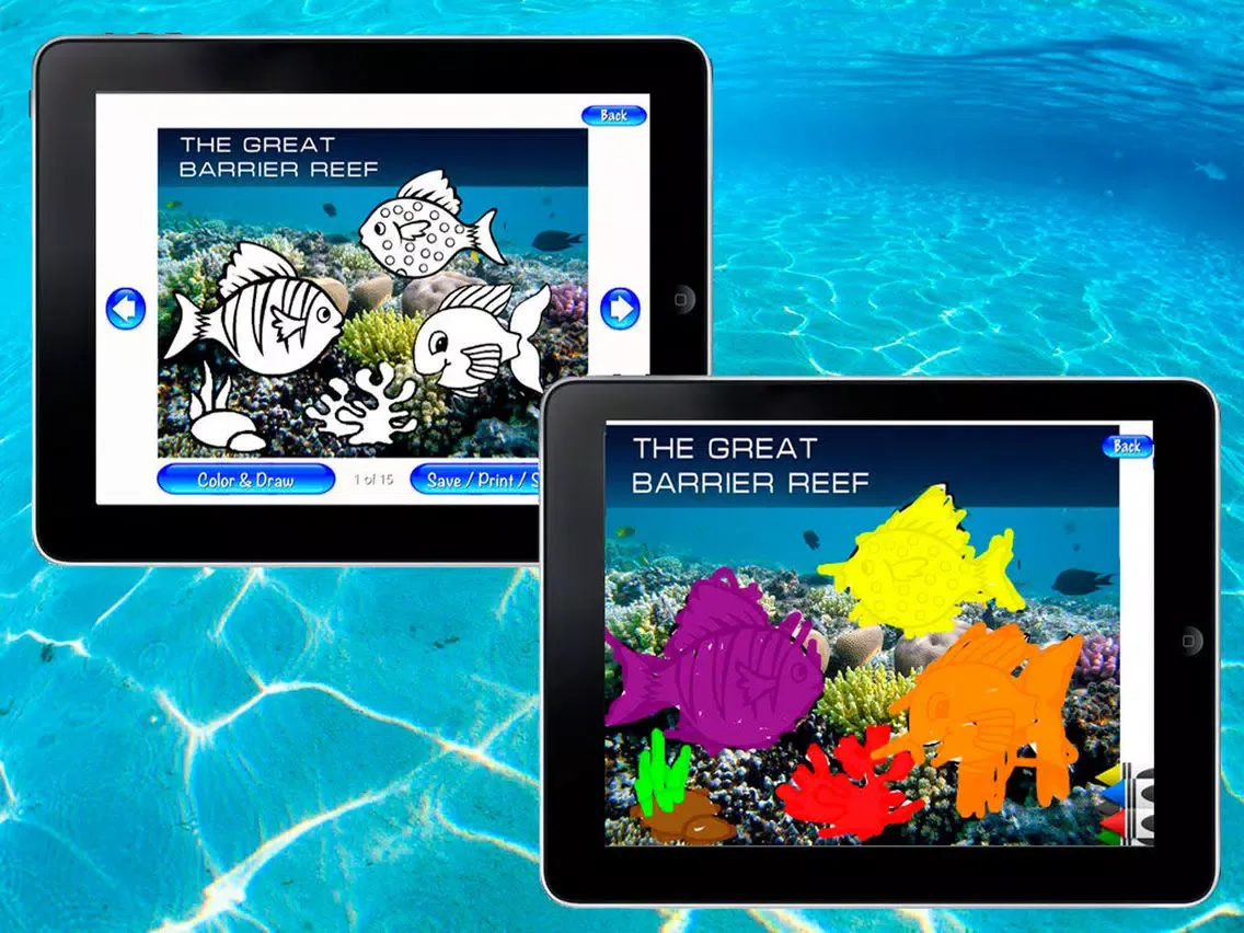 Ocean: encyclopedia of the sea animals iPad  スクリーンショット