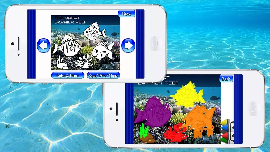 Ocean: encyclopedia of the sea animals スクリーンショット