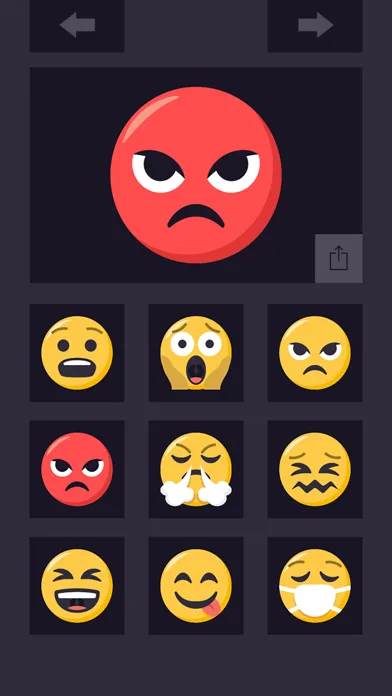 Скриншоты The emoji nation exploji games: sticker for faces