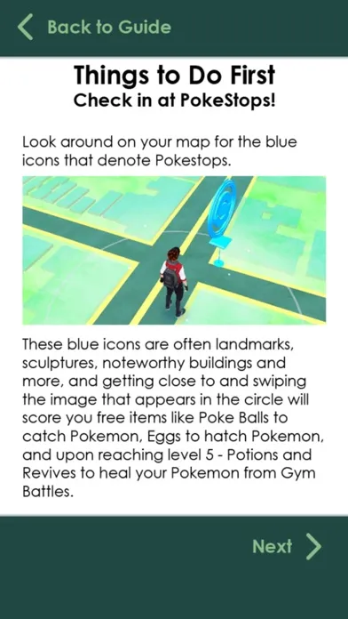 Скриншоты Guide for Pokemon Go!