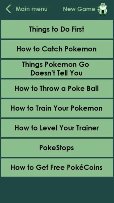 Guide for Pokemon Go! Tips and Tricks Screenshots