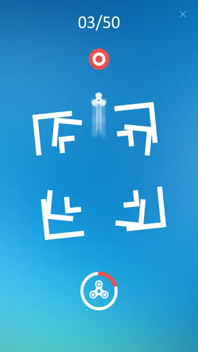 Captures d'écran de Spin a Finger Spinner: calm and stress relief game