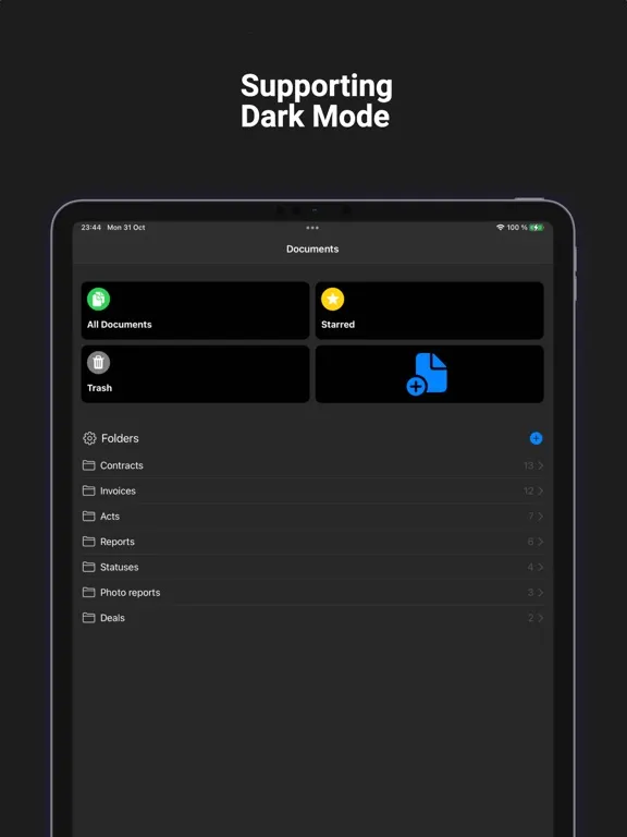 تصاویر PDF Edit - create, stamp, sign iPad 