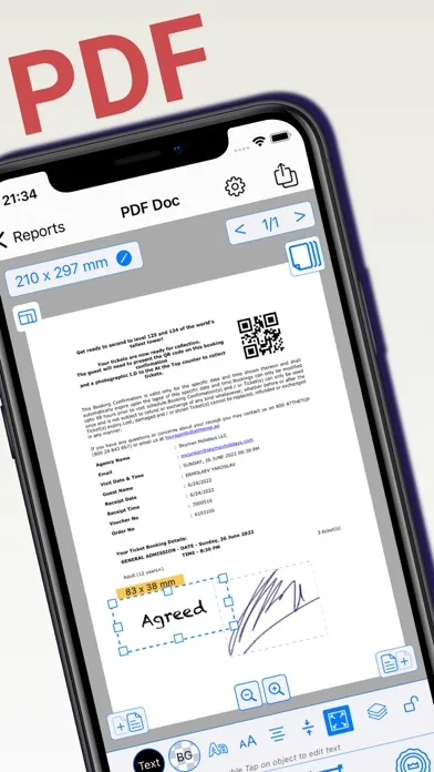 تصاویر PDF Edit - create, stamp, sign