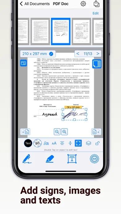 تصاویر PDF Edit - create, stamp, sign
