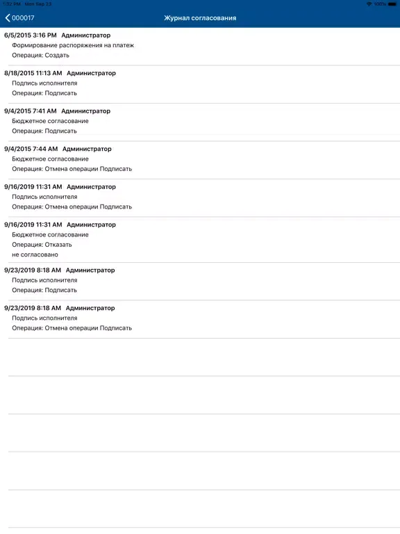 Contour Budget iPad  Screenshots