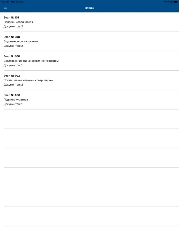 Contour Budget iPad  Screenshots