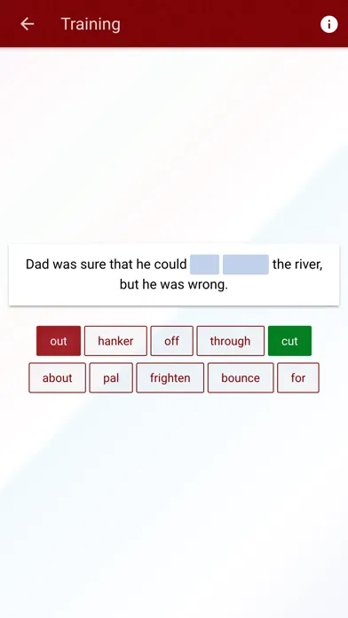 Phrasal Verbs Express Trainer应用截图