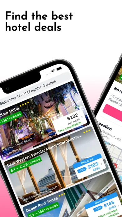 ภาพหน้าจอของ JuicyHotels: Cheap hotel deals