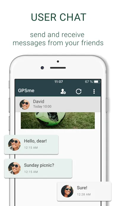 Ảnh chụp màn hình của GPSme Friends & Family Locator