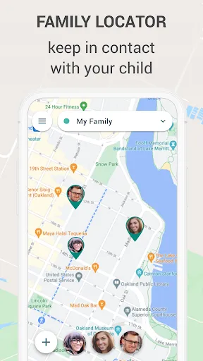 Capturas de pantalla de KidControl. Family GPS locator