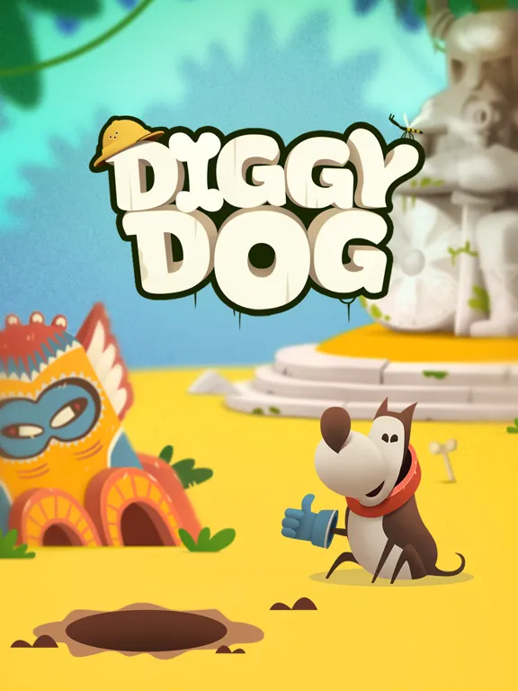 Capturas de tela do My Diggy Dog iPad 