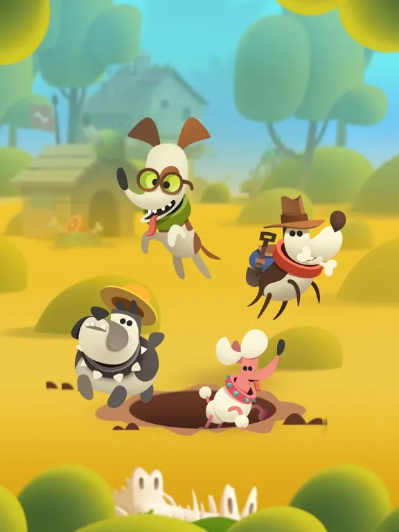 Capturas de tela do My Diggy Dog iPad 
